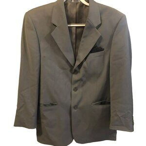 Uomo Franco Men's Bergamo NY Grey Suit Jacket & Matching Pants
